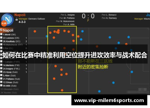 如何在比赛中精准利用空位提升进攻效率与战术配合